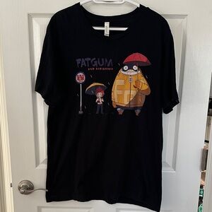 Black Fatgum and Kirishima Graphic T-Shirt